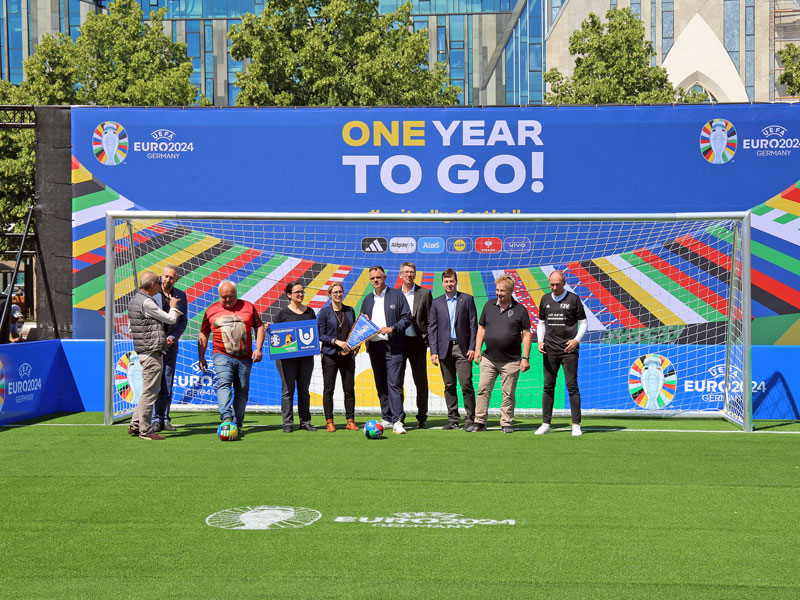 One Year To Go Host City Leipzig stimmte sich auf die UEFA EURO 2024