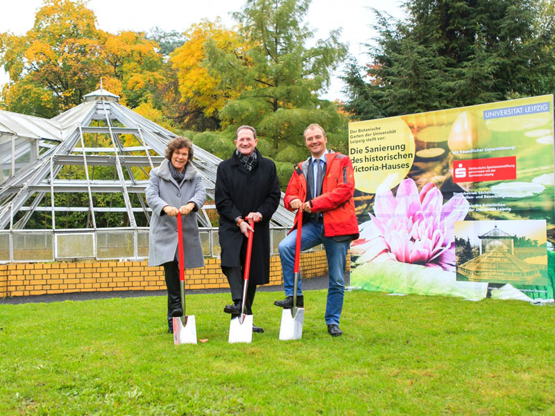 Victoriahaus im Botanischen Garten Leipzig soll in altem ...