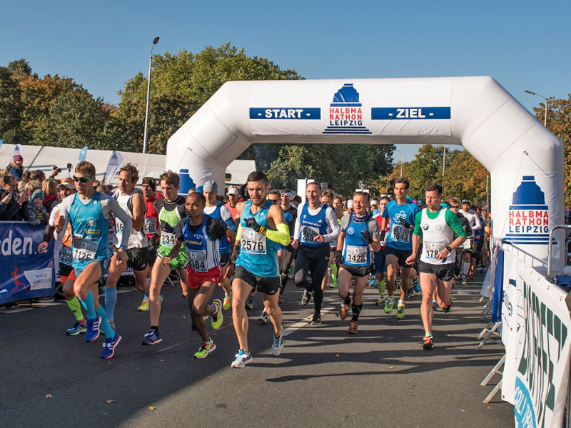 Unzählige Streckenrekorde und Sonne satt beim 3. Halbmarathon Leipzig