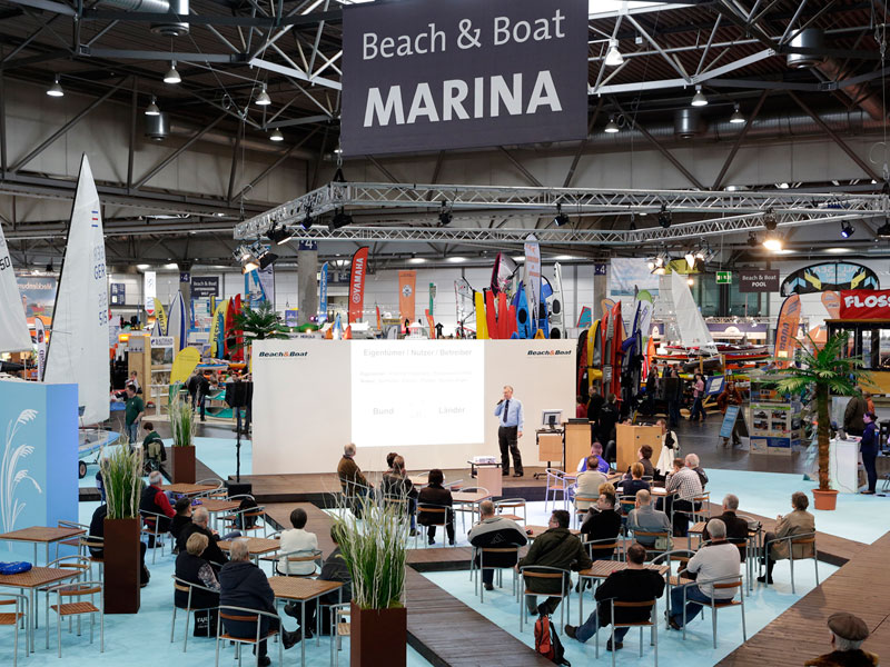 Vorträge in der MARINA, Quelle: Leipziger Messe GmbH / Tom Schulze Vorträge in der MARINA, Quelle: Leipziger Messe GmbH / Tom Schulze